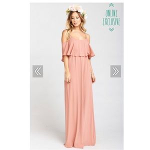 Show Me Your Mumu ruffle maxi dress
